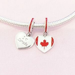 BOGO! Bundle to get the discount!! Show Canadian Love with this 925 Flag dangle.
